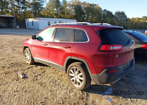 2015 Jeep Cherokee Limited from USA, damaged, VIN 1C4PJLDB9FW765920